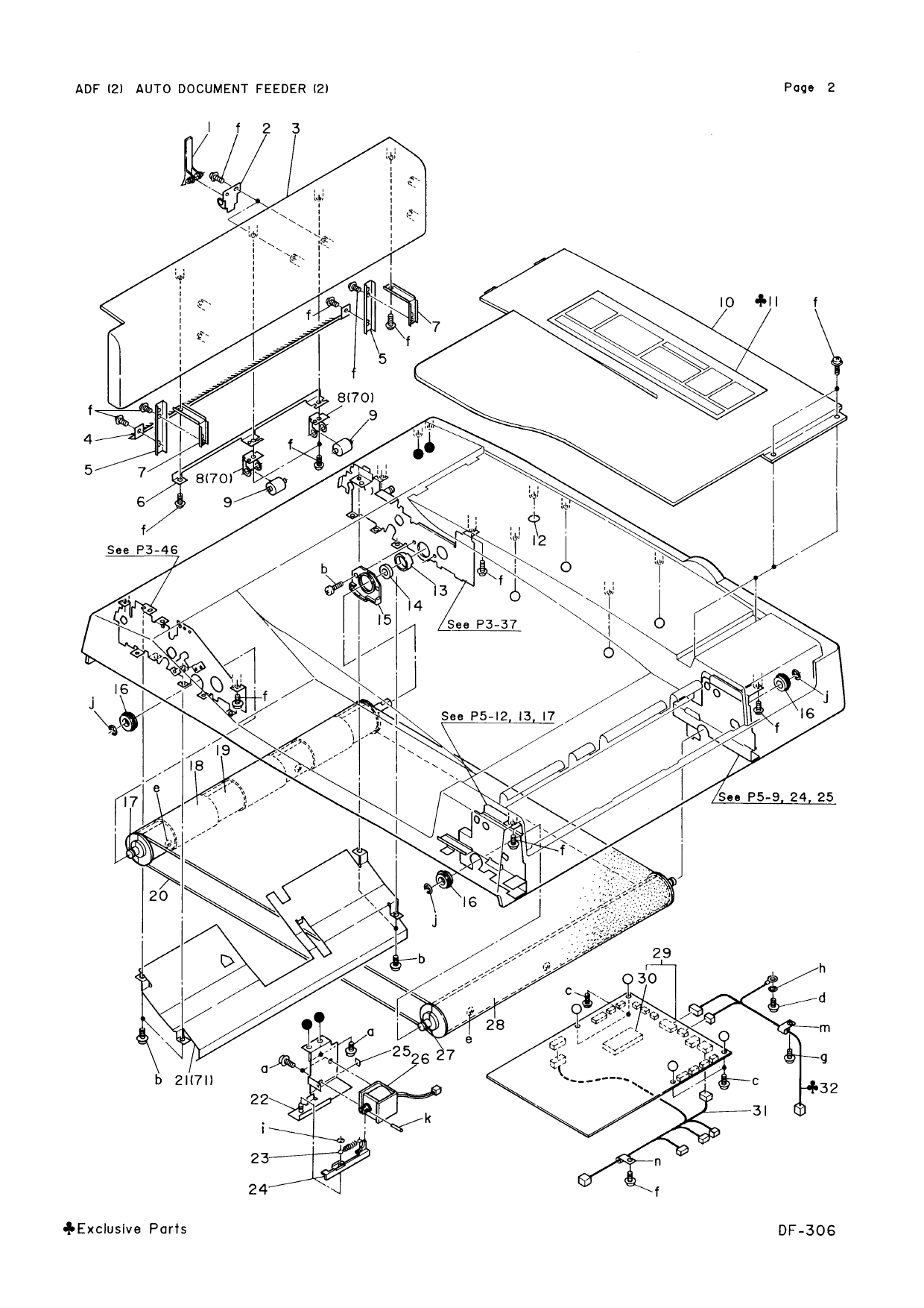 Konica-Minolta Options DF-306 Parts Manual-4